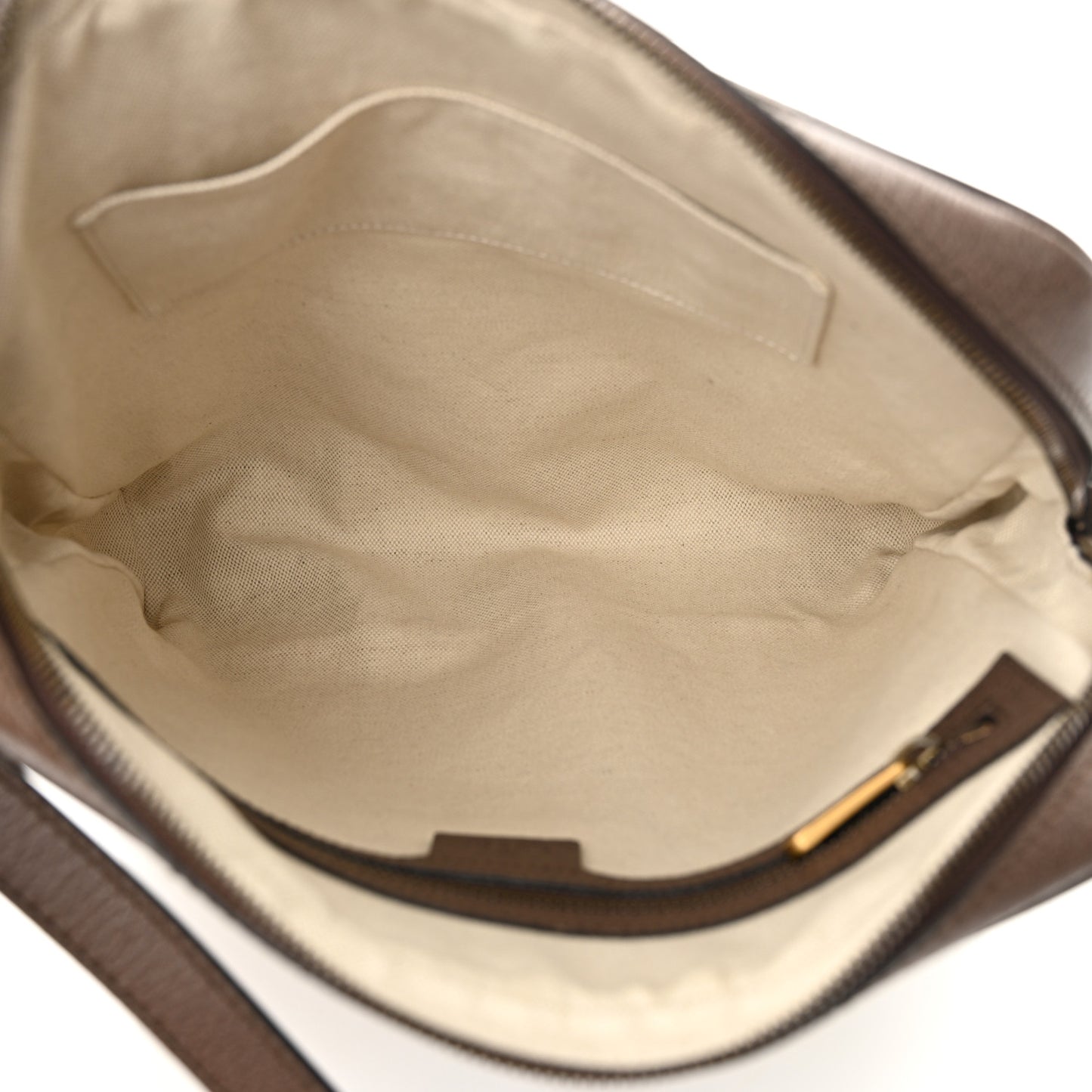 GG Supreme Monogram Web Medium Ophidia Messenger Bag Brown