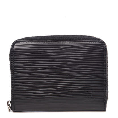 Louis Vuitton Epi Zippy Coin Purse Black 1 of 6
