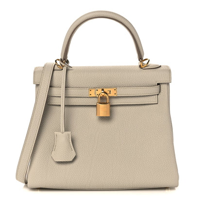 Hermes Togo Kelly Retourne 25 Beton 1 of 36