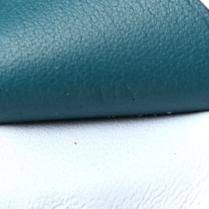 Hermes Milo Lambskin Grigri Rodeo Pegase Horse Bag Charm PM Bleu Brume Sesame Vert Bosphore 4 of 5