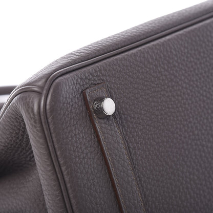 Hermes Togo Birkin 30 Etain 38 of 40