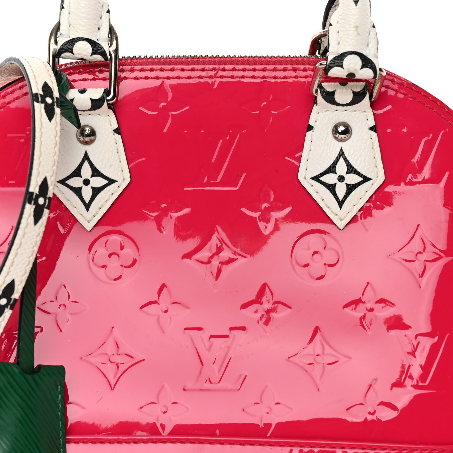 Louis Vuitton Vernis Alma BB Berlingot Pink 7 of 9