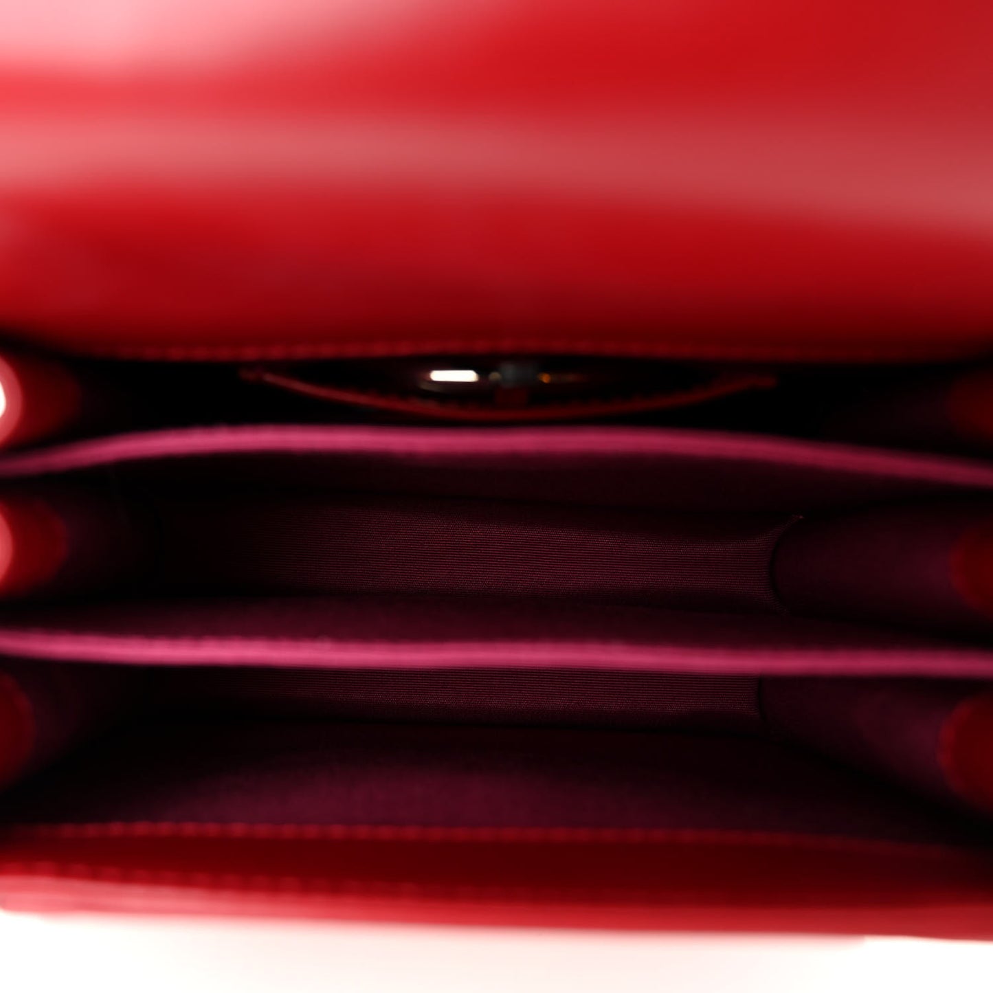 Calfskin Serpenti Forever Top Handle Red