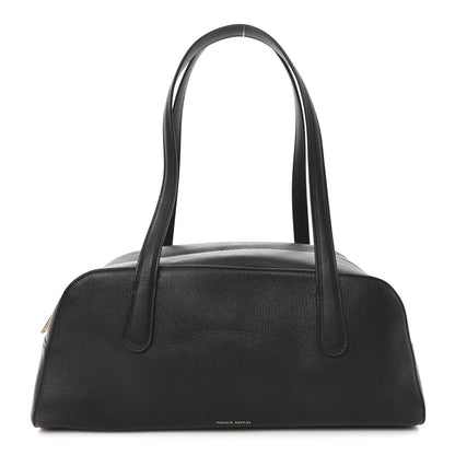 Mansur Gavriel Pebbled Calfskin Handbag Black 1 of 9