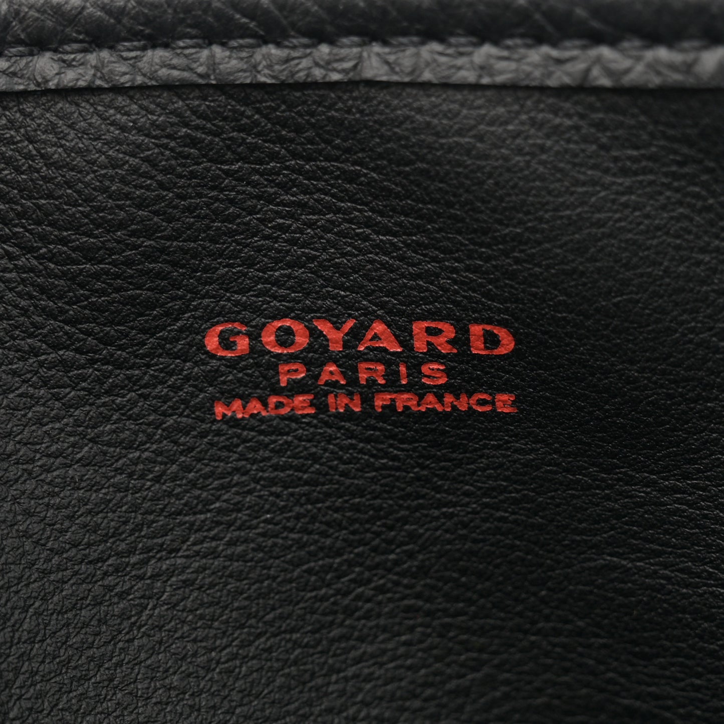 Goyardine Reversible Mini Anjou Black