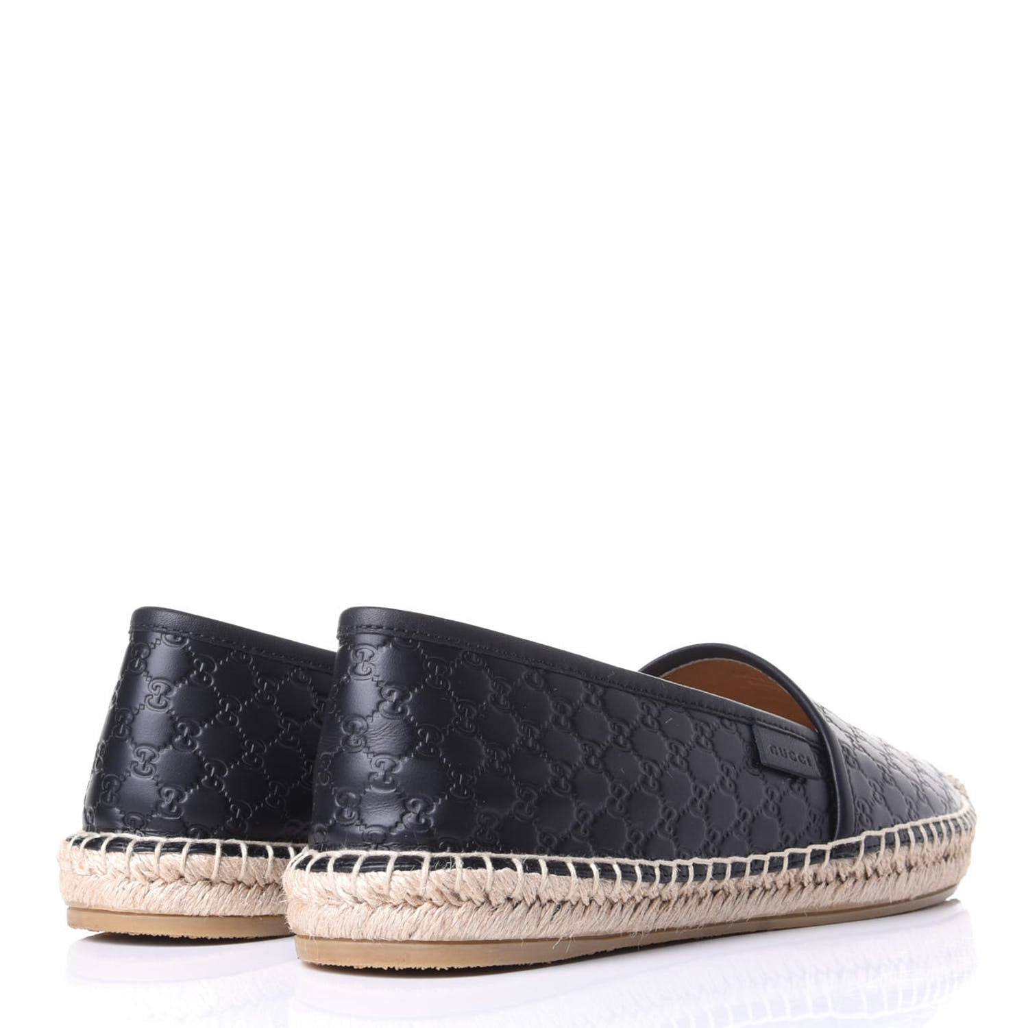 Gucci Microguccissima Signature Espadrilles 37.5 Black 4 of 12