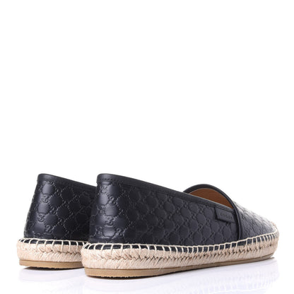 Gucci Microguccissima Signature Espadrilles 37.5 Black 4 of 12