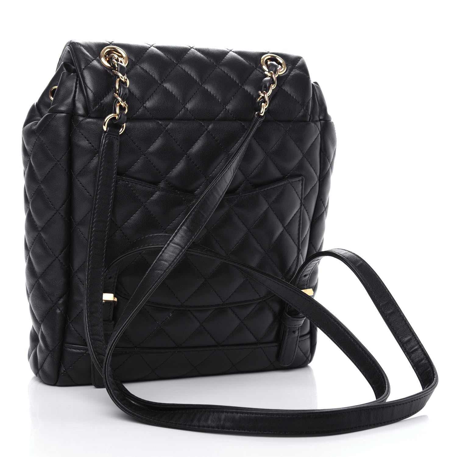 Chanel Calfskin Quilted Small Urban Spirit Backpack Black 3 of 10