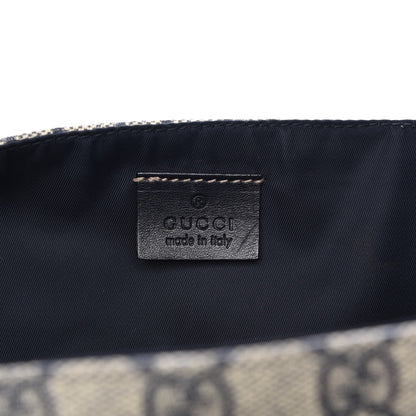 Gucci GG Plus Monogram Messenger Diaper Bag Navy 6 of 8
