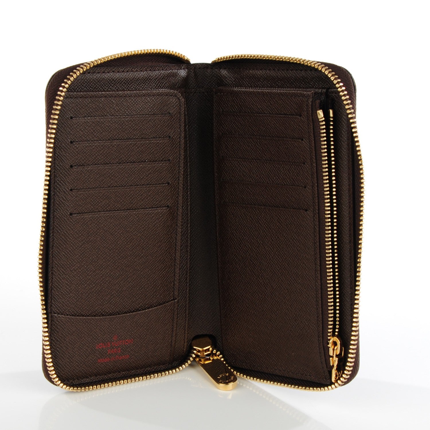 Louis Vuitton Damier Ebene Zippy Compact Wallet 5 of 7