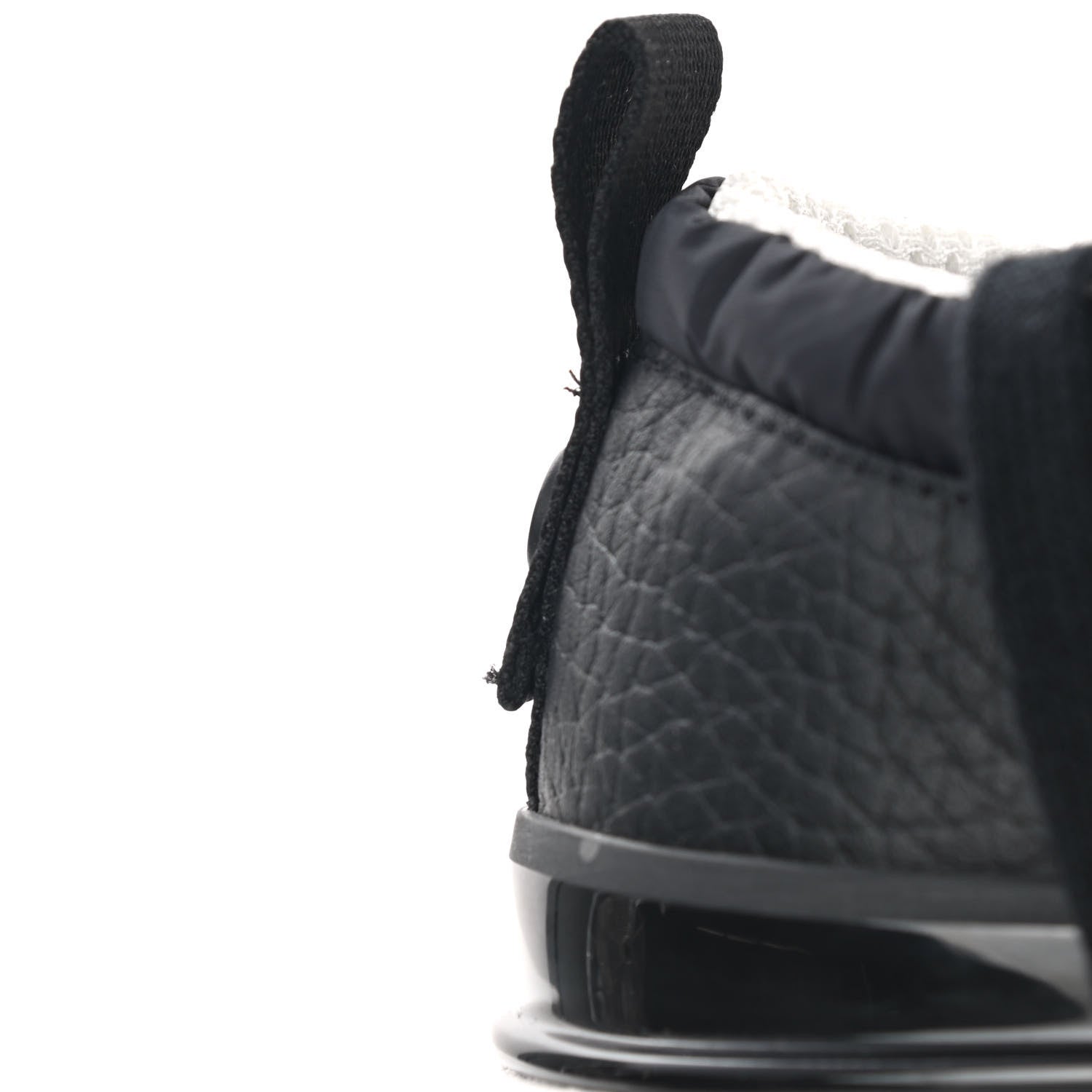 Chanel Calfskin Mesh Lycra Suede Womens Logo Sneakers 38 Black 10 of 10