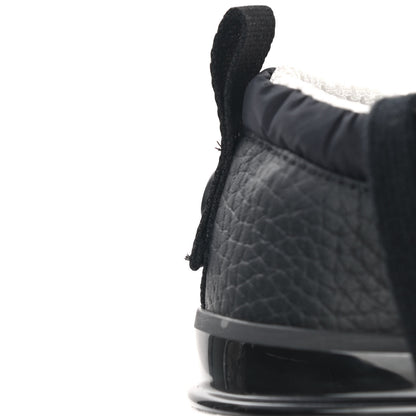 Chanel Calfskin Mesh Lycra Suede Womens Logo Sneakers 38 Black 10 of 10