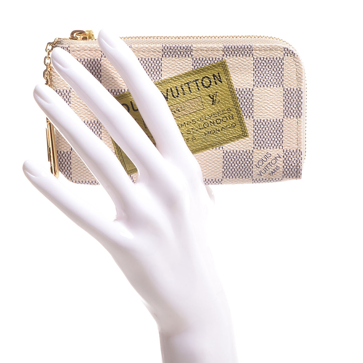Damier Azur Complice Trunks and Bags Key Pouch