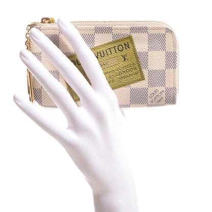 Louis Vuitton Damier Azur Complice Trunks and Bags Key Pouch 2 of 2