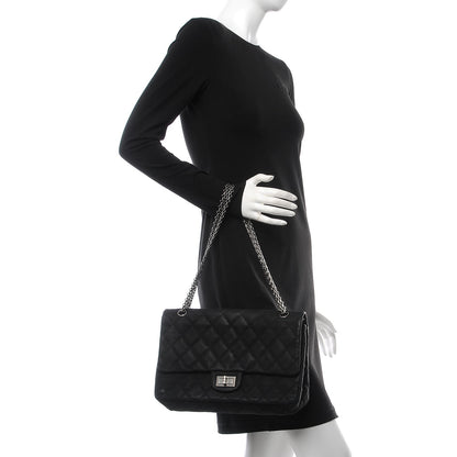 Chanel Iridescent Caviar Quilted 2.55 Reissue 227 Flap Black 3 of 12