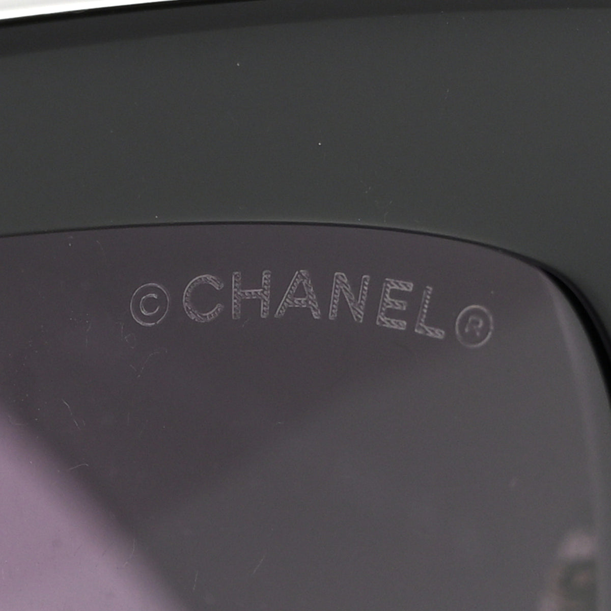 Acetate Rectangle Sunglasses 5435-A Black