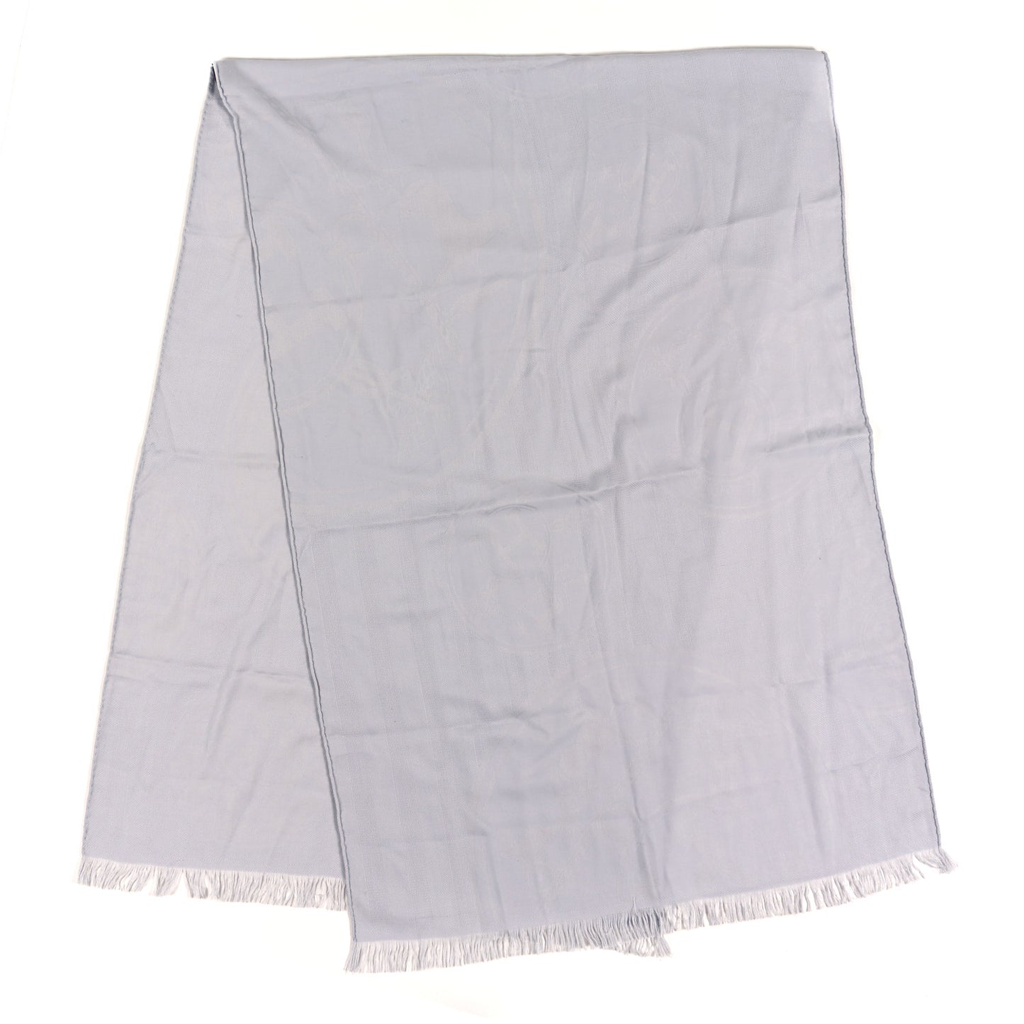 Cashmere Silk New Libris Stole Gris Nuage