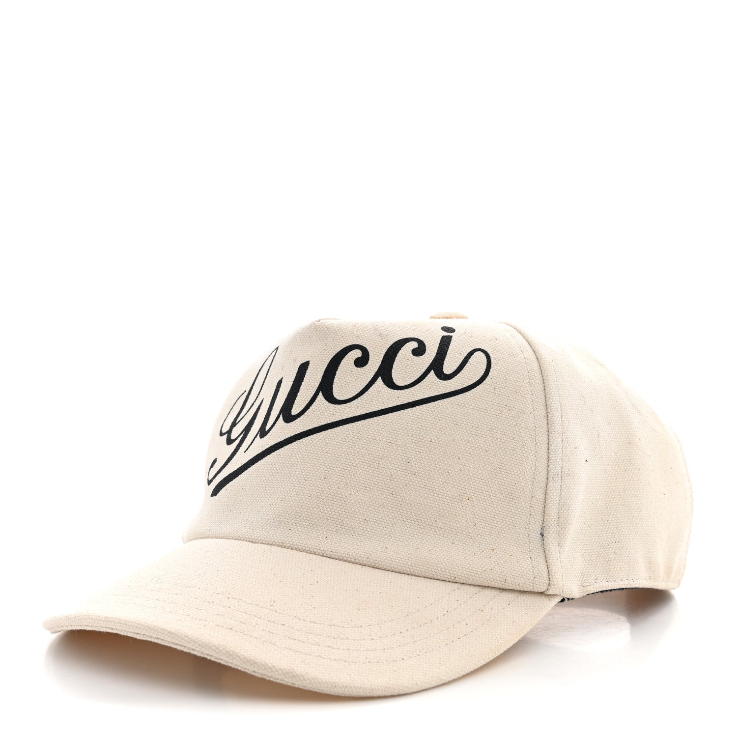 Gucci Canvas Logo Baseball Hat L Natural Blue 1 of 12