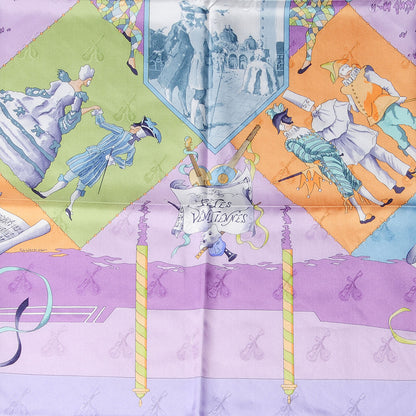 Hermes Silk Fetes Venitiennes Scarf 90 4 of 6