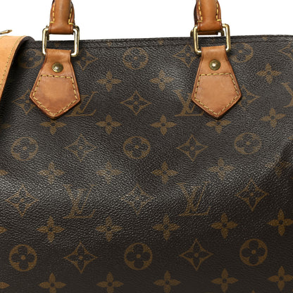 Louis Vuitton Monogram Speedy Bandouliere 30 10 of 14