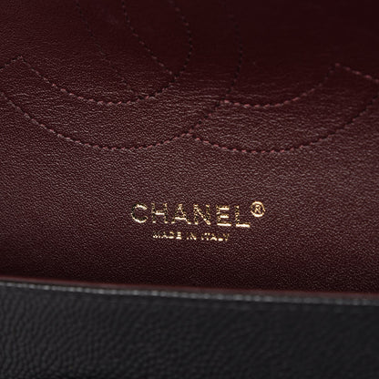 Chanel Caviar Quilted Jumbo Double Flap Black 5 of 7