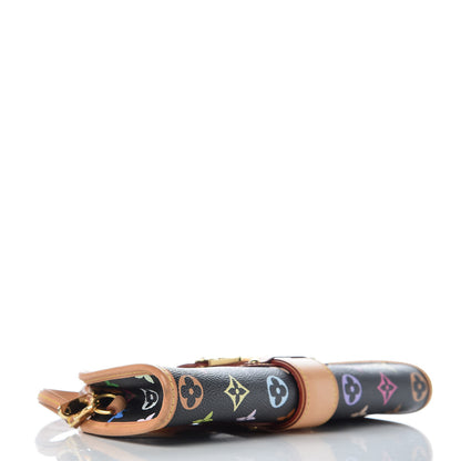 Louis Vuitton Monogram Multicolor Shirley Black 4 of 8