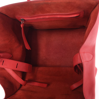 Celine Supple Calfskin Medium Phantom Luggage Vermillion 10 of 18