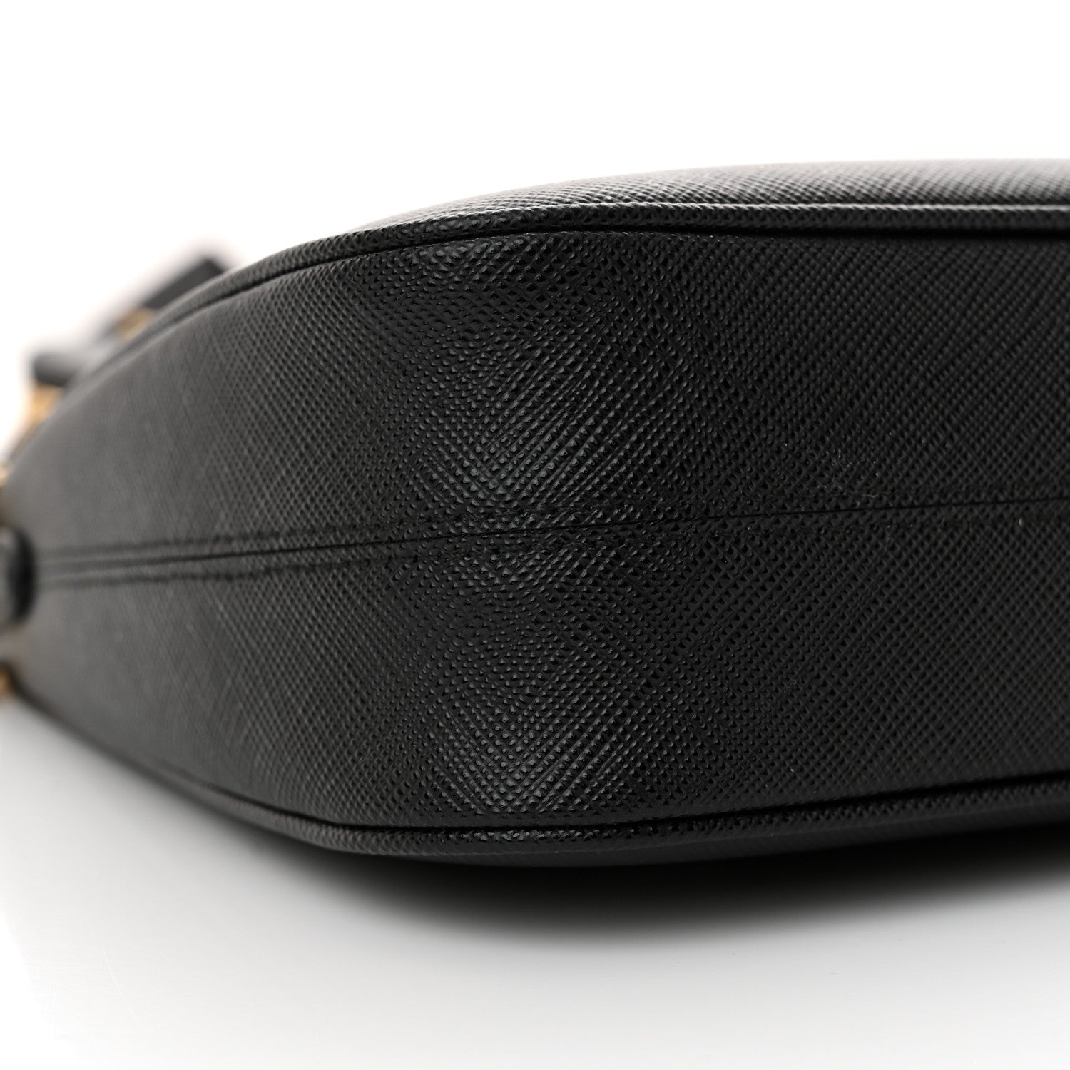 Prada Saffiano Lux Re-Edition 2005 Shoulder Bag Black 9 of 11