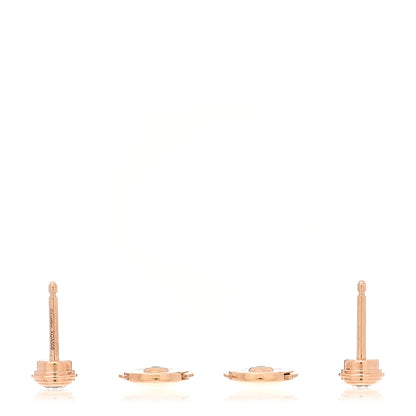 Cartier 18K Pink Gold Diamond SM D'Amour Earrings 3 of 5