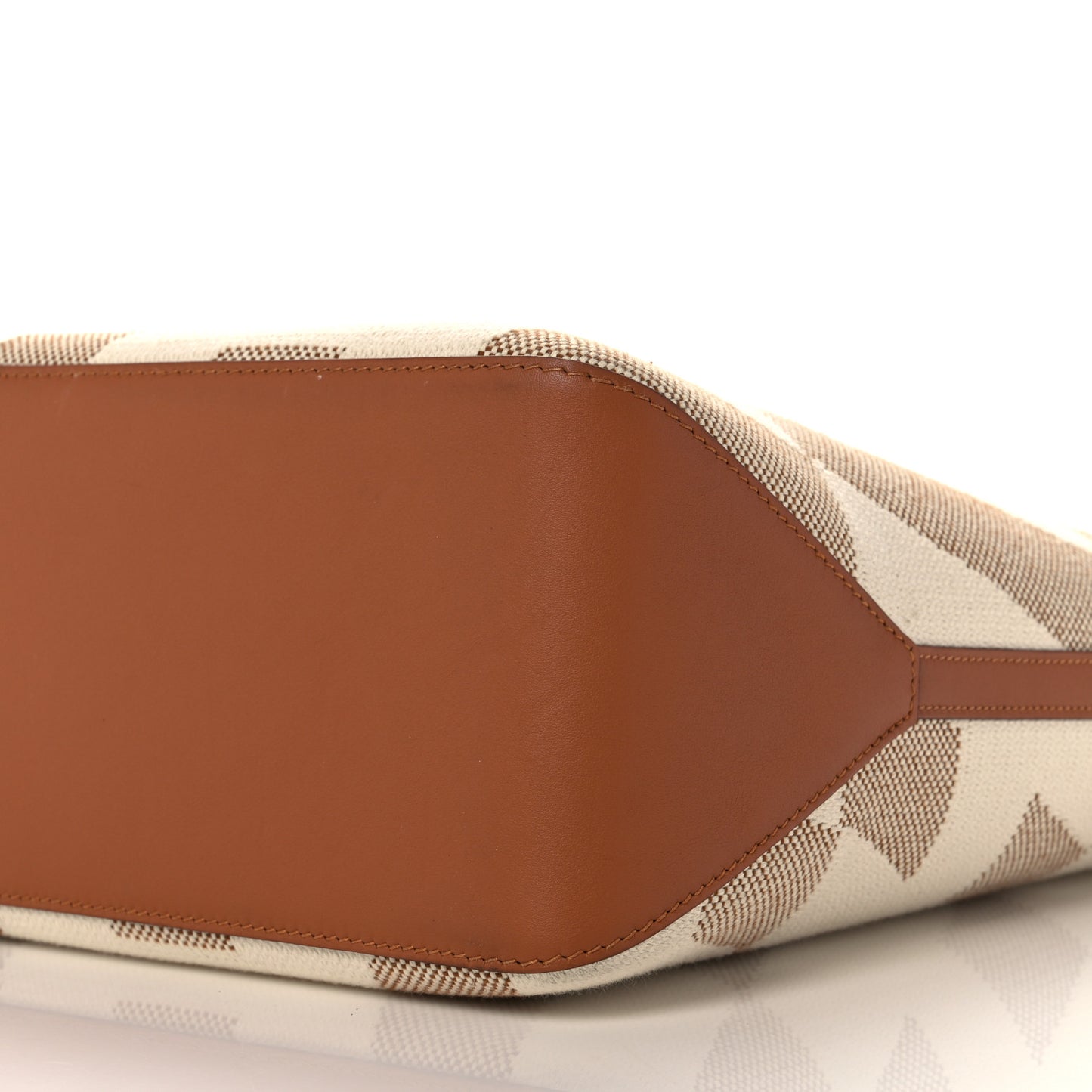 Swift H Canvas Cabas H En Biais 40 Ecru Naturel Gold