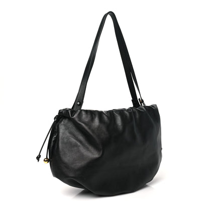 Bottega Veneta Nappa The Bulb Black 3 of 11