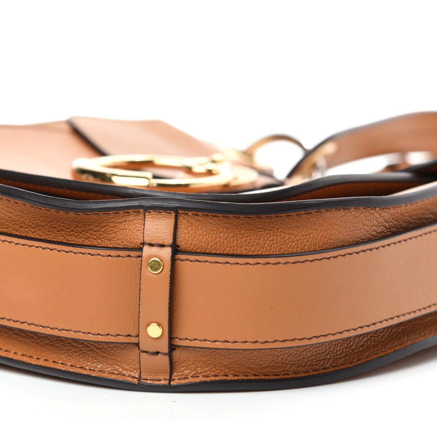 Chloe Calfskin Medium Tess Hobo Autumnal Brown 9 of 10