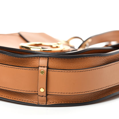 Chloe Calfskin Medium Tess Hobo Autumnal Brown 9 of 10