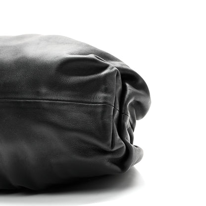 Bottega Veneta Smooth Butter Calf The Pouch Oversized Clutch Black 10 of 10