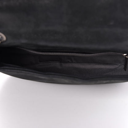 Chanel Iridescent Calfskin Glint Flap Black 5 of 11