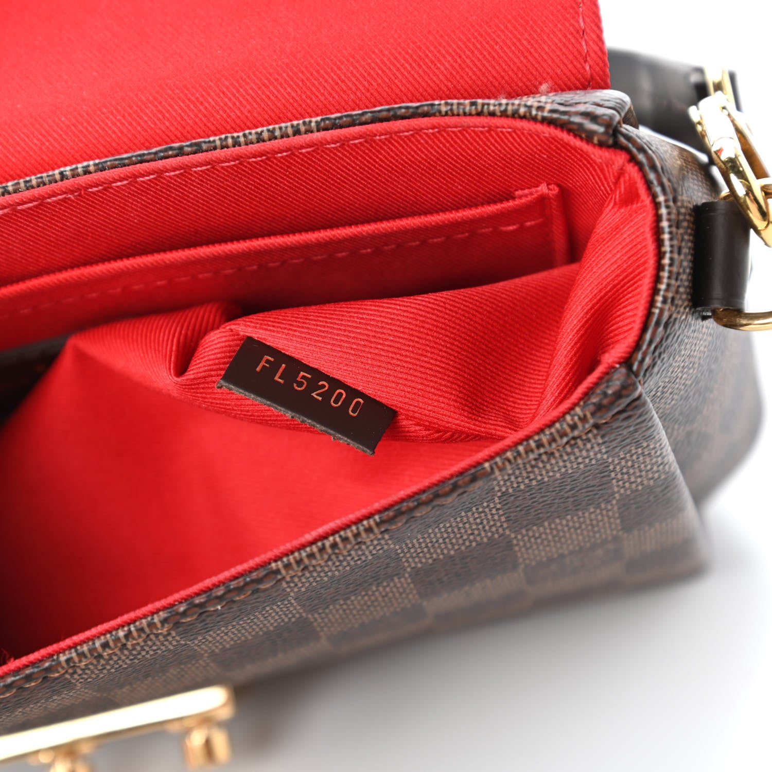 Louis Vuitton Damier Ebene Croisette 9 of 11