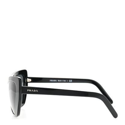 Prada Cat Eye Sunglasses SPR 08V-F Black 3 of 8