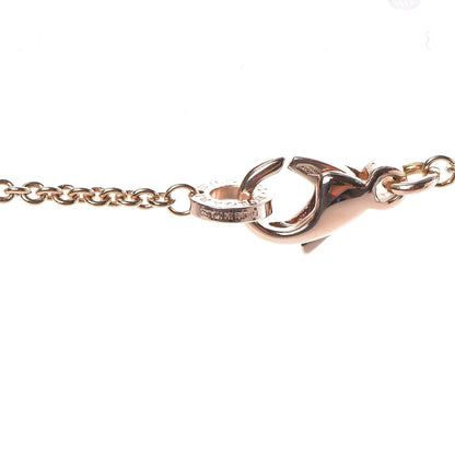 Bulgari 18K Rose Gold White Ceramic B.Zero1 Pendant Necklace 6 of 14