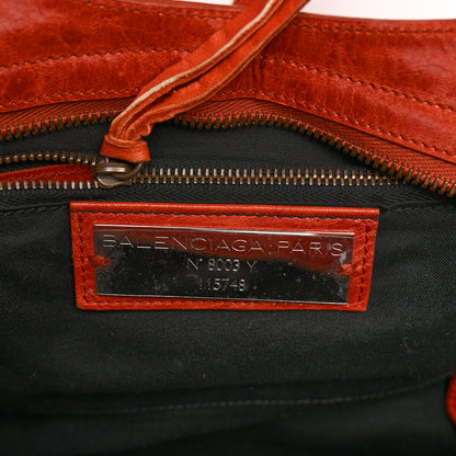Balenciaga Agneau Classic Hardware City Rouille 6 of 9