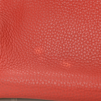 Hermes Taurillon Clemence Eclat Birkin 35 Sanguine White 15 of 22
