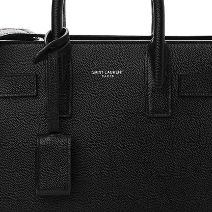 Saint Laurent Grain De Poudre Nano Sac De Jour Black 7 of 9