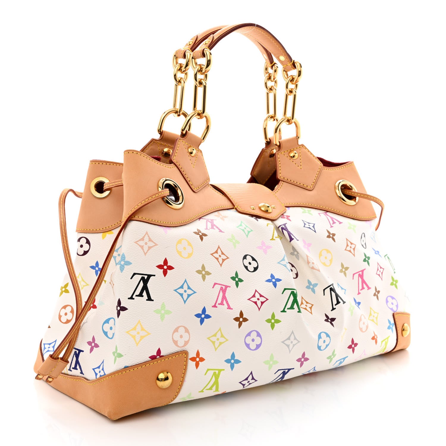 Louis Vuitton Monogram Multicolor Ursula White 3 of 11