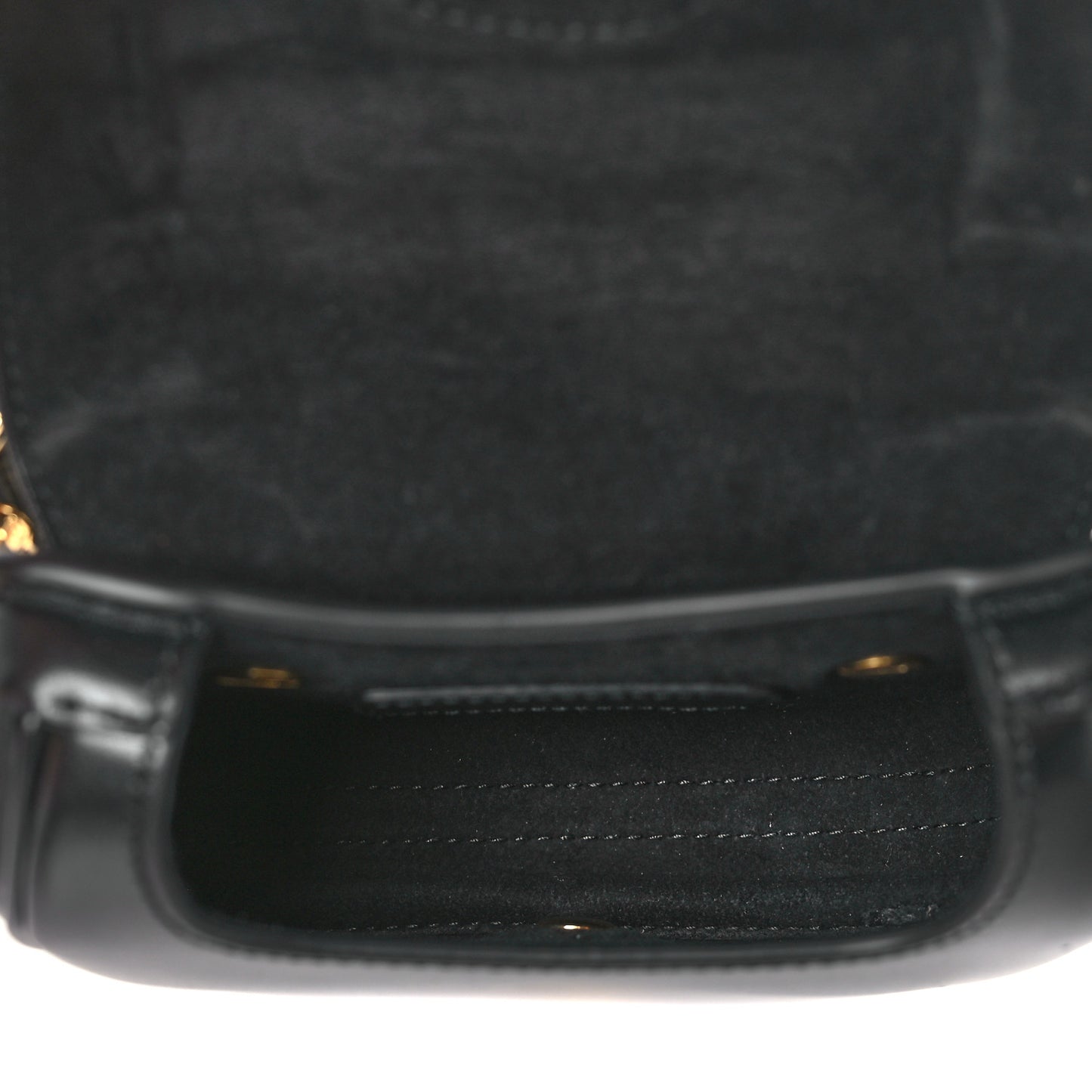 Box Calfskin Micro Bobby Bag Black