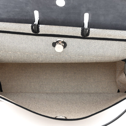 Hermes Criss Viking Vache Hunter Herbag Cabin Zip Retourne 50 Ecru Black 6 of 12