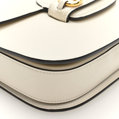 Gucci Azalea Calfskin Horsebit 1955 Shoulder Bag Mystic White 9 of 10