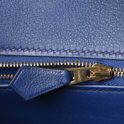 Hermes Swift Birkin 25 Bleu Saphir 14 of 38