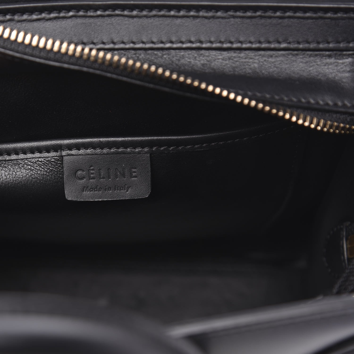 Celine Bullhide Calfskin Suede Nano Tri-Color Luggage White 6 of 11