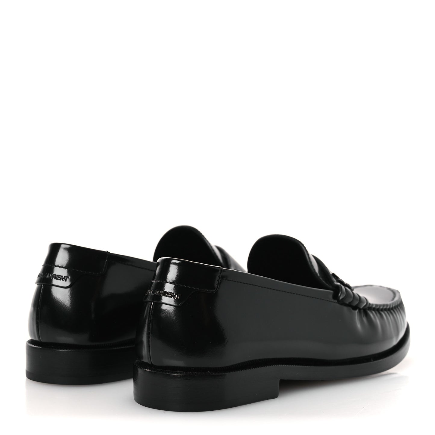 Magnum Lux Calfskin Le Loafer 15 Moccasins 38 Black