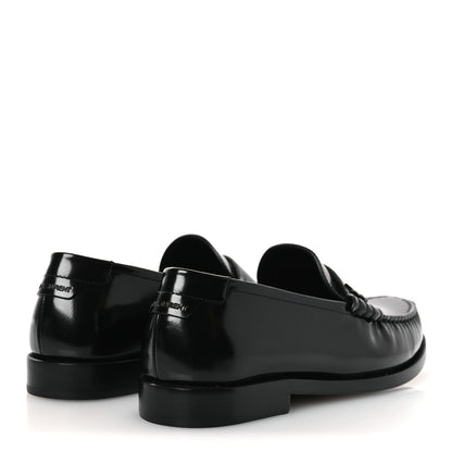 Saint Laurent Magnum Lux Calfskin Le Loafer 15 Moccasins 38 Black 5 of 11