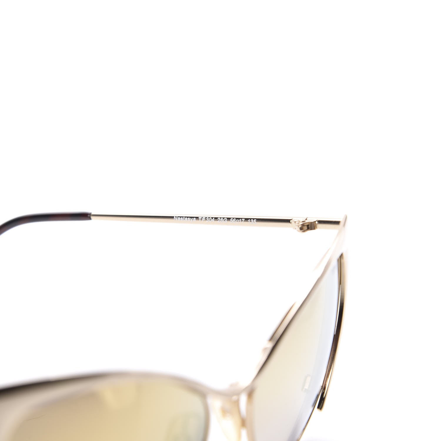 Tom Ford Nastasya Cat Eye Sunglasses TF304 Gold 6 of 8